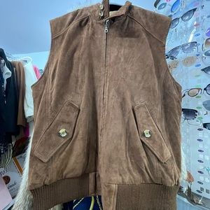 Bullock & Jones xl suede vest